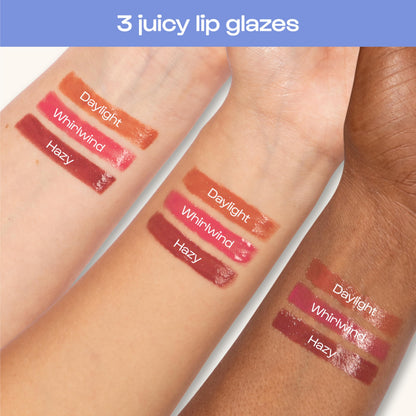 Alleyoop vegan lip oil ingredients and finish