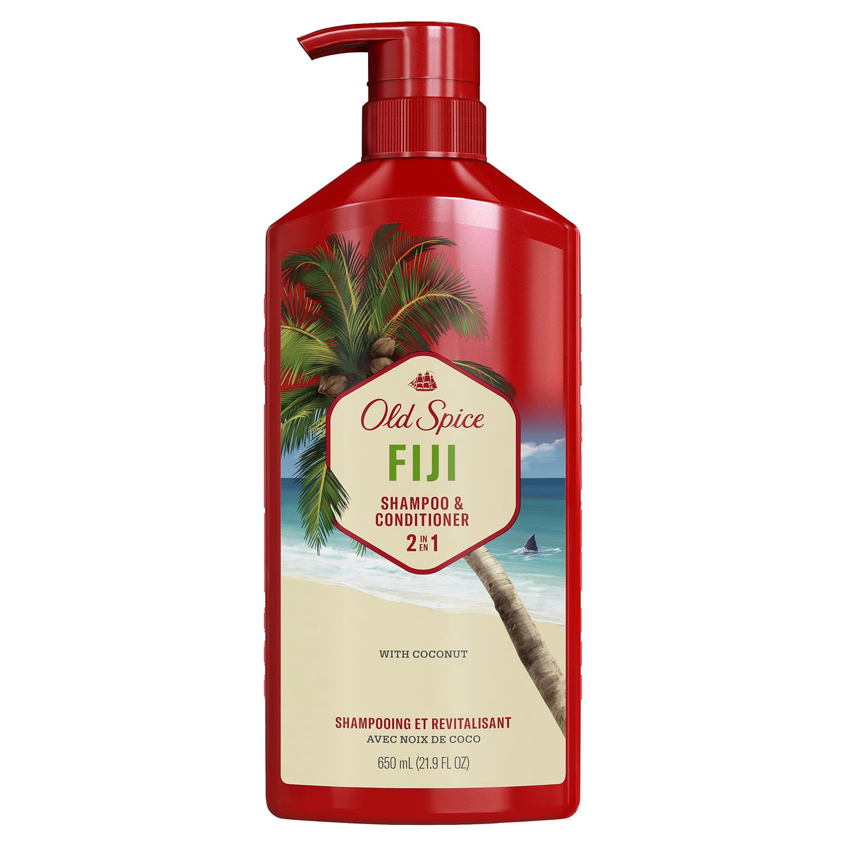 Old Spice Fiji twin pack packaging for men grooming