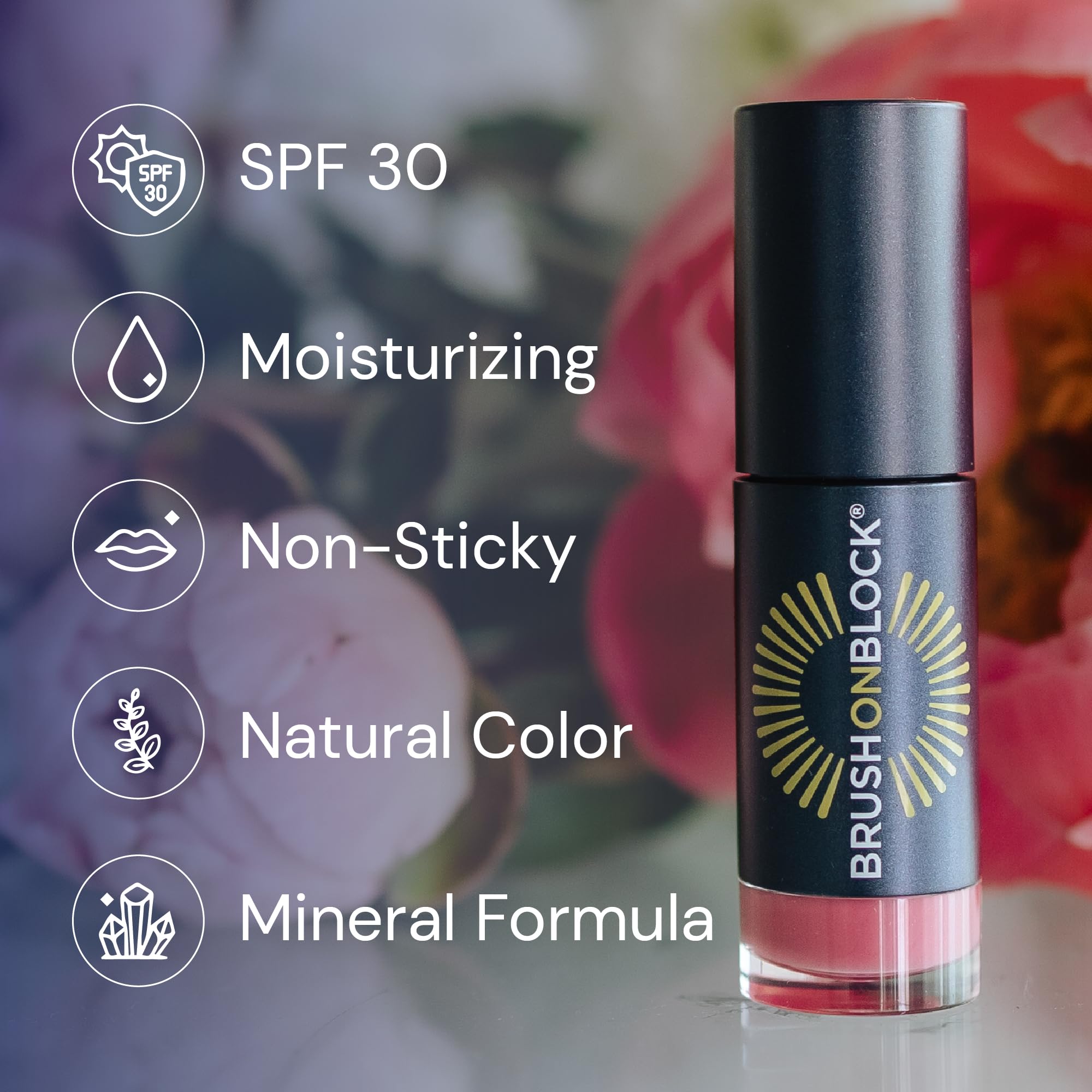 Brush On Block Sun Shine Lip Oil Fig side profile