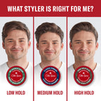 Authentic USA imported Old Spice men's grooming hair paste lid