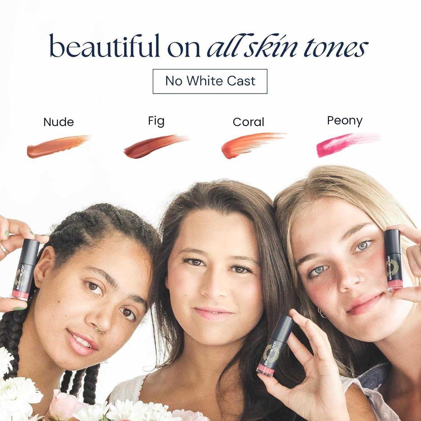 Brush On Block Sun Shine Lip Oil ingredient details label