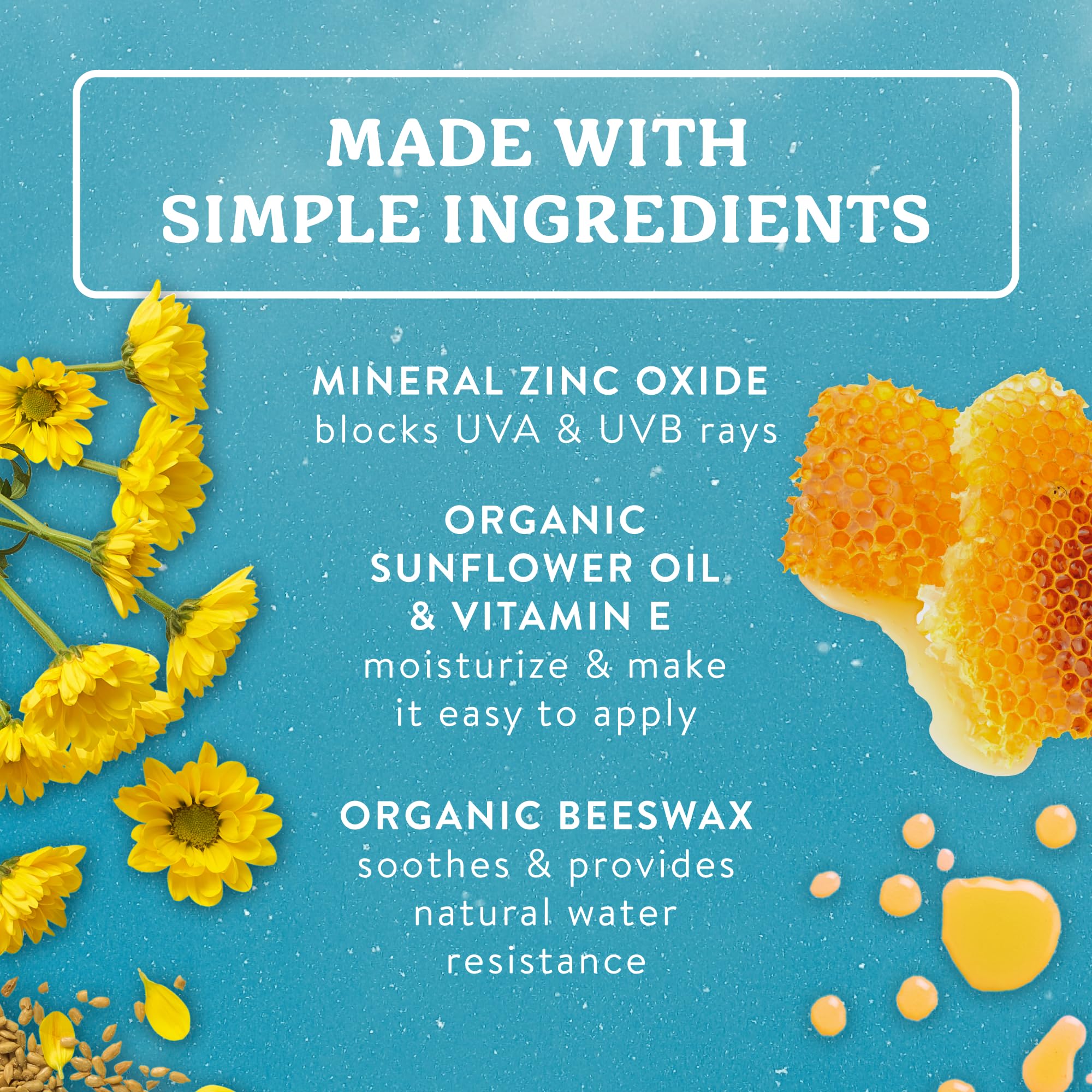 Badger reef safe lip balm ingredients label
