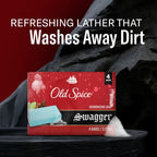 Old Spice men deodorizing soap bar close up
