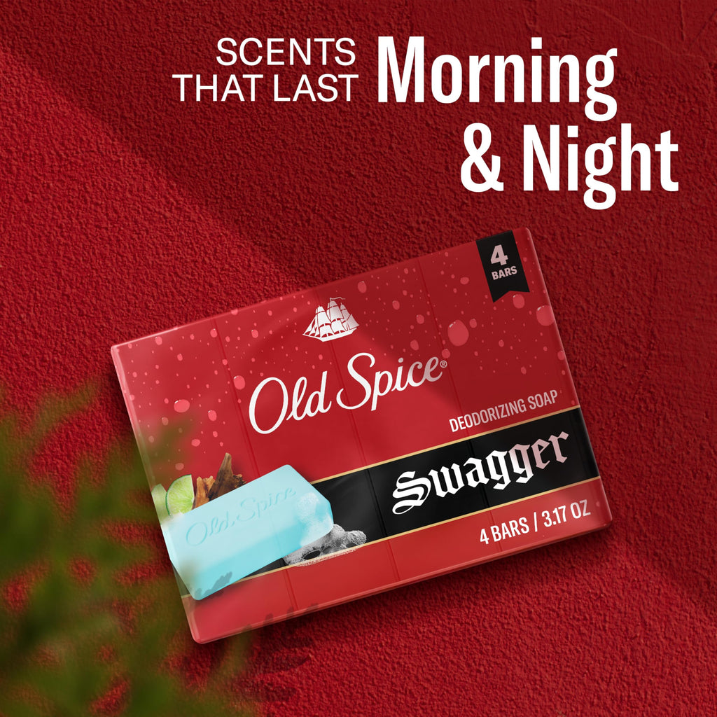 Old Spice bar soap for men 3.17 ounces layout