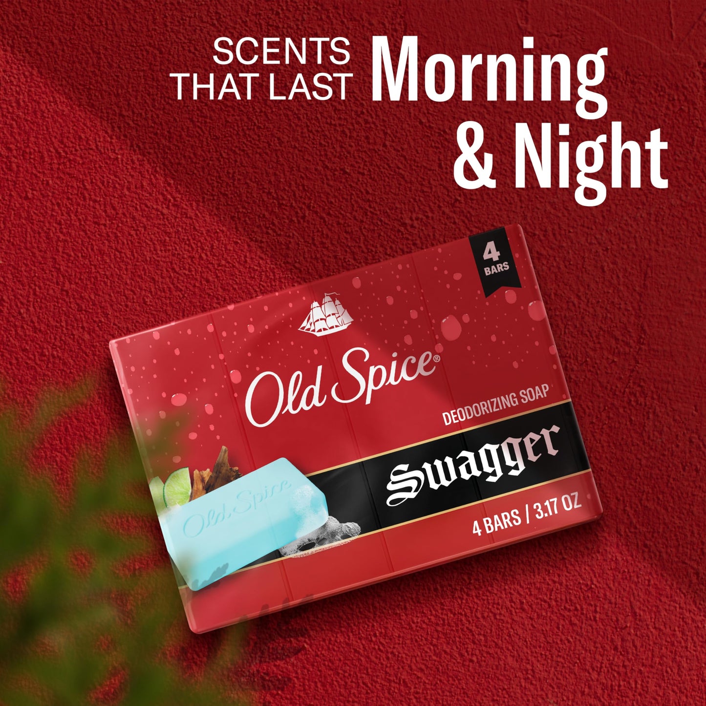 Old Spice Red Collection Swagger soap bars stacked together