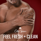 Old Spice invigorating lather soap bar texture