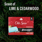 Old Spice imported personal care bar soap display