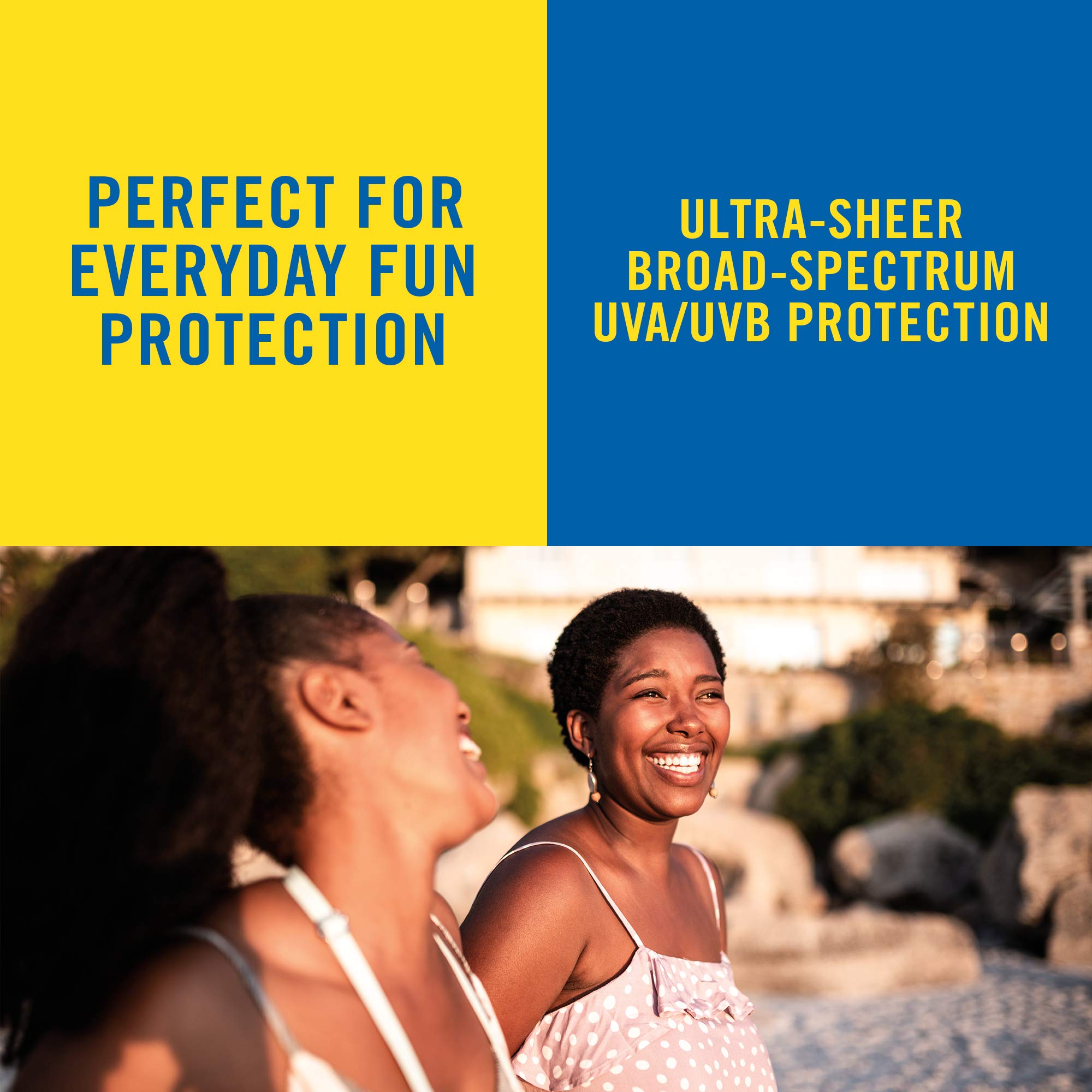 Side view of Banana Boat moisturizing lip sunscreen stick