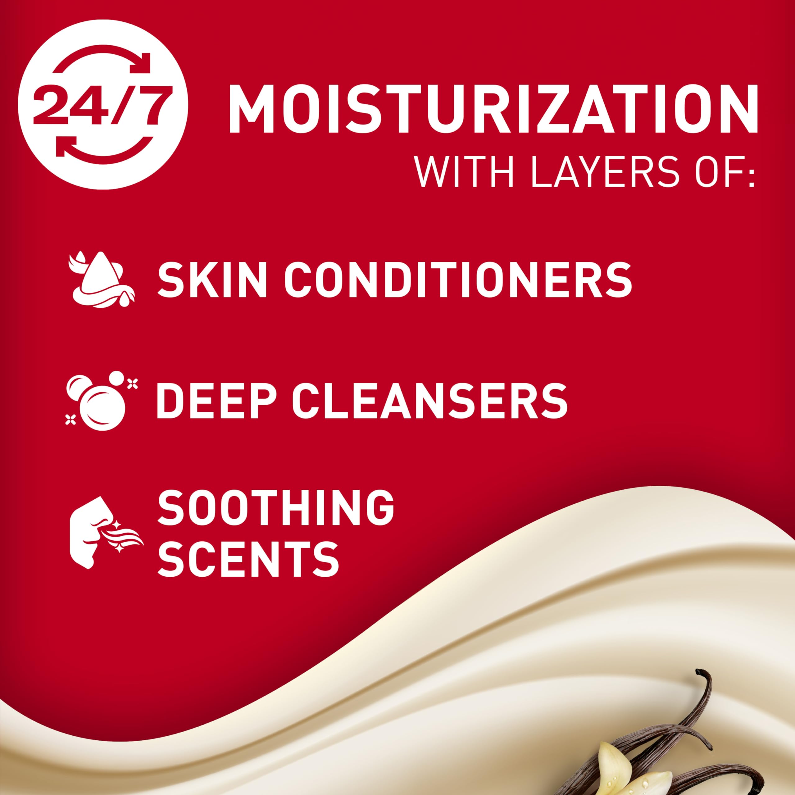 Old Spice Vanilla and Shea Butter body wash bottle