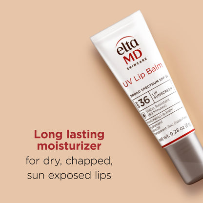 EltaMD lip sunscreen cap and applicator tip detail