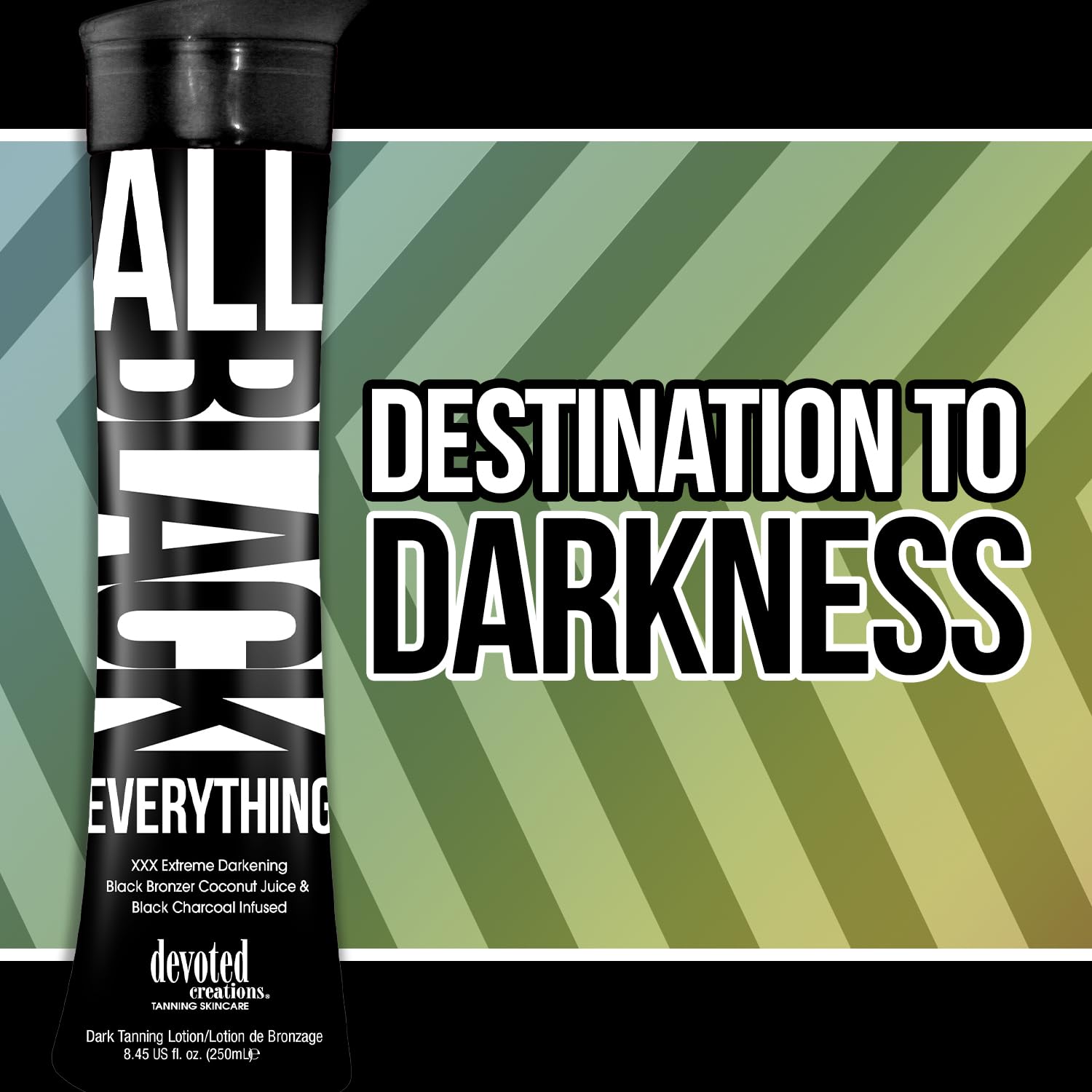 Authentic USA imported Devoted Creations All Black Everything bronzer
