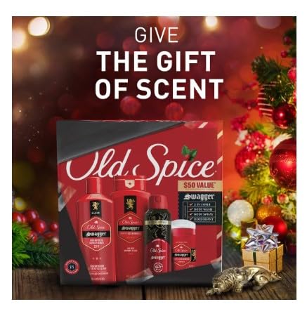 Four piece Old Spice Swagger grooming bundle