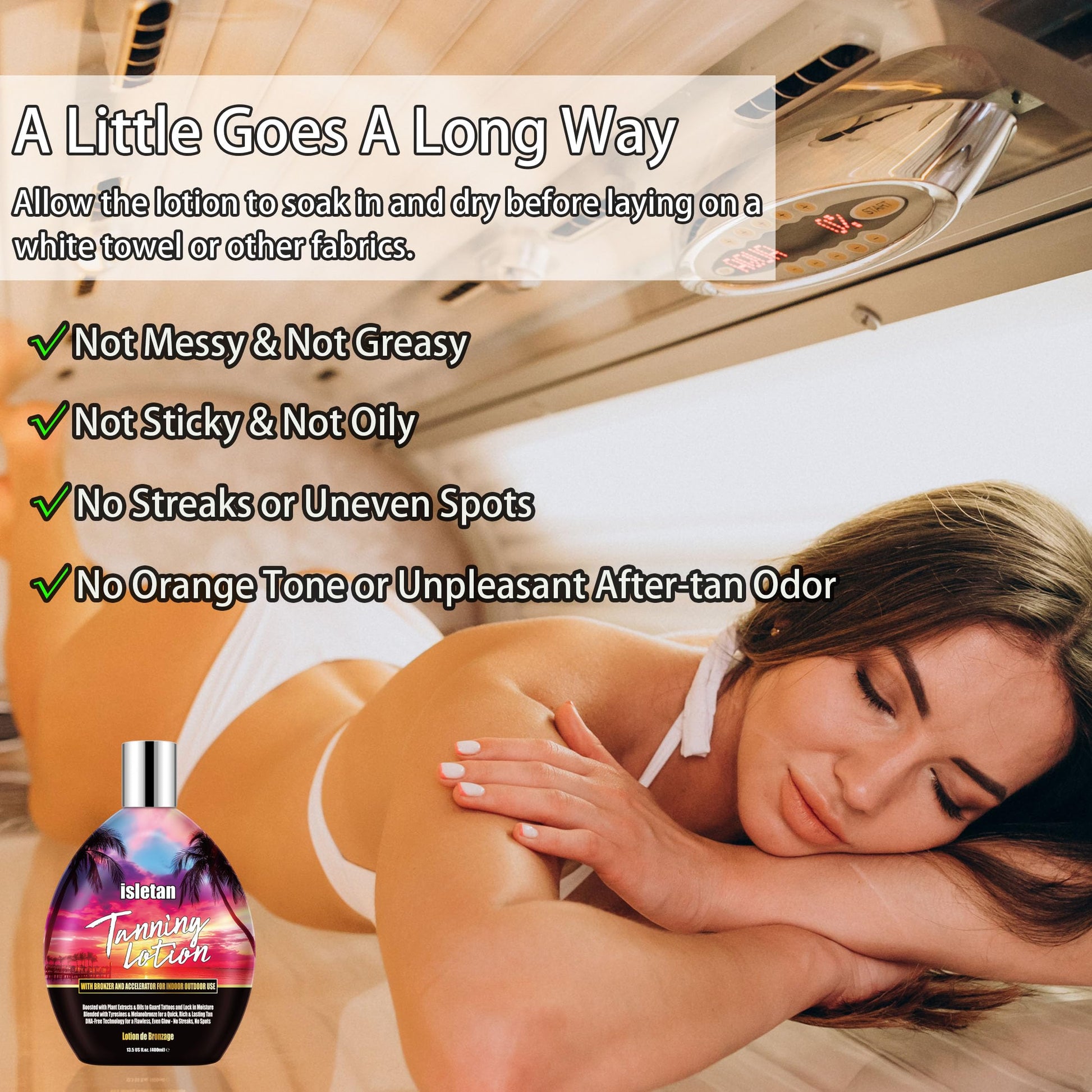 Authentic Isletan USA imported skincare product