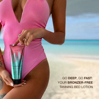 Texture of Onyx Sunphoria non-greasy tanning accelerator
