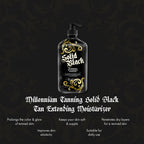 Millennium Tanning Dolce Vita Bella Black 100X Bronzer Tanning Lotion back label details