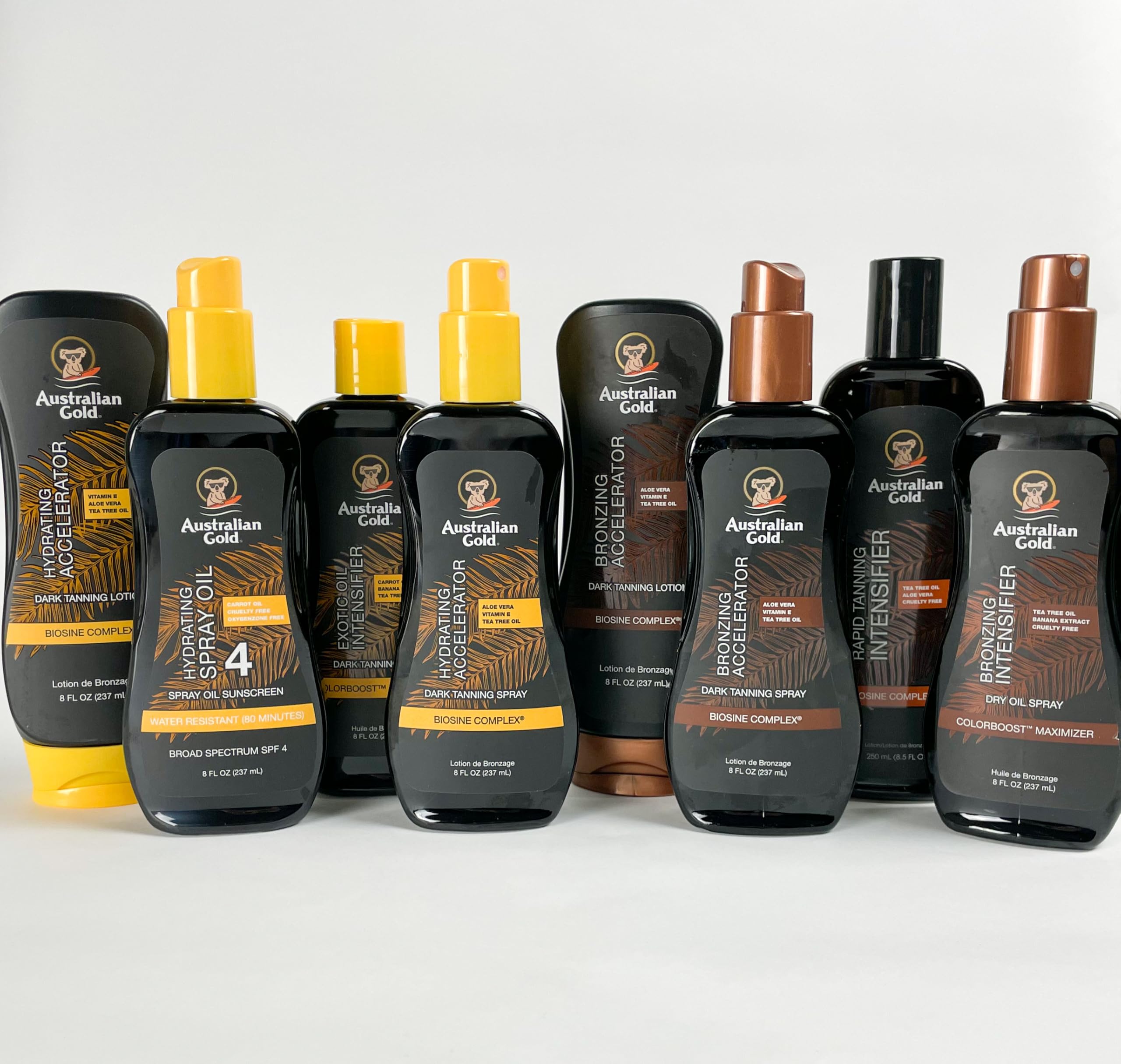 Australian Gold dark tanning oil for summer bronzed skin
