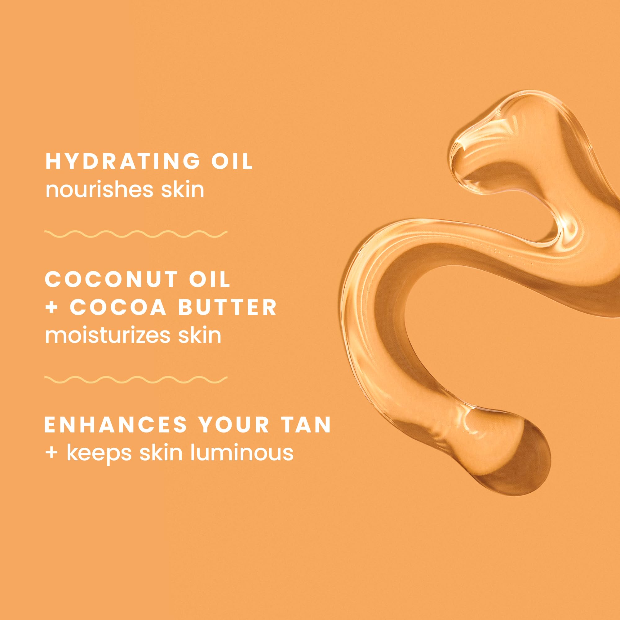 Hawaiian Tropic dark tanning oil application demonstration
