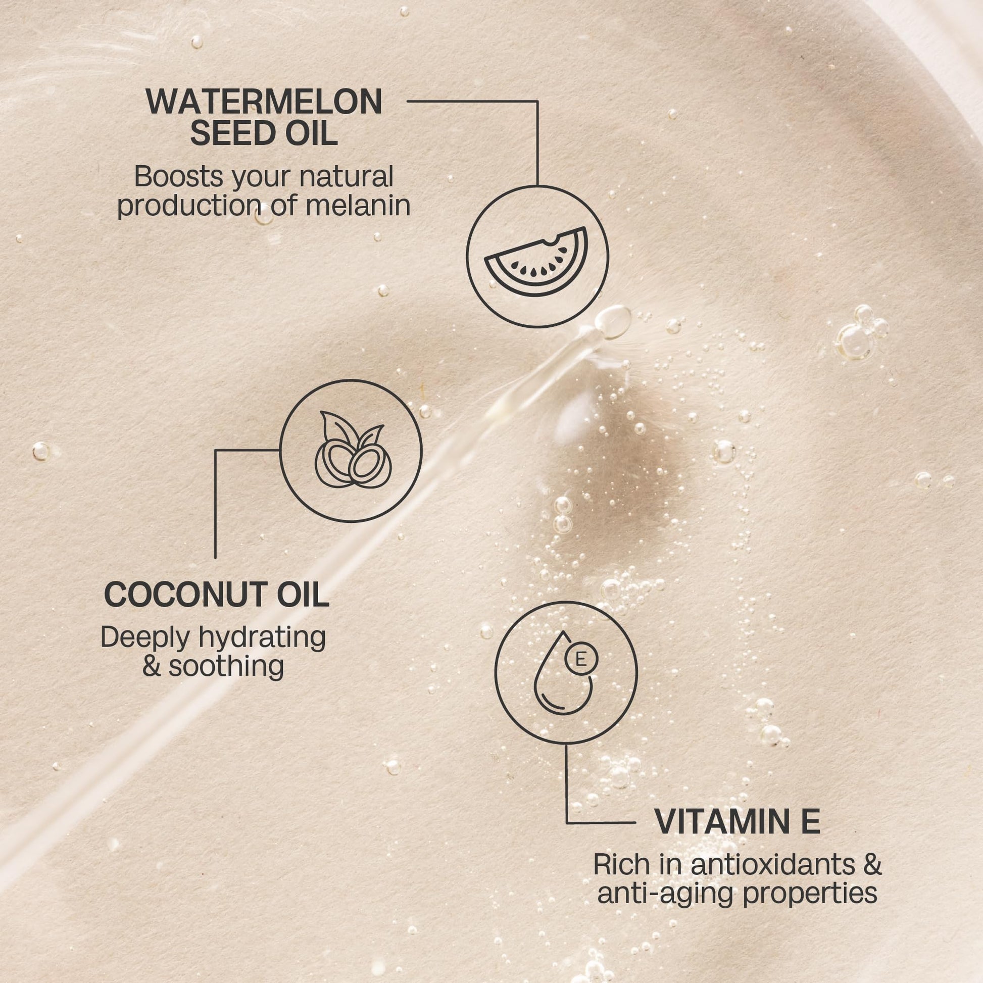 Australian made watermelon tanning oil for deep glow