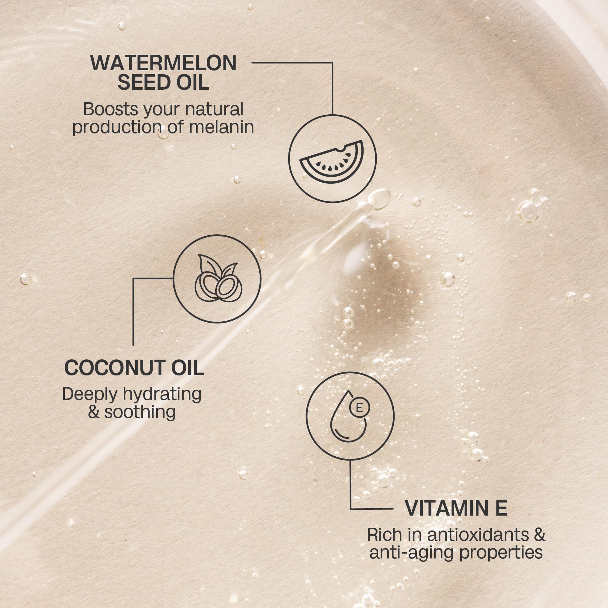 Australian made watermelon tanning oil for deep glow