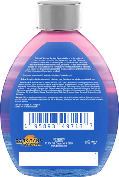 Dark Tans Exclusive tanning lotion 13.5 fluid ounce bottle