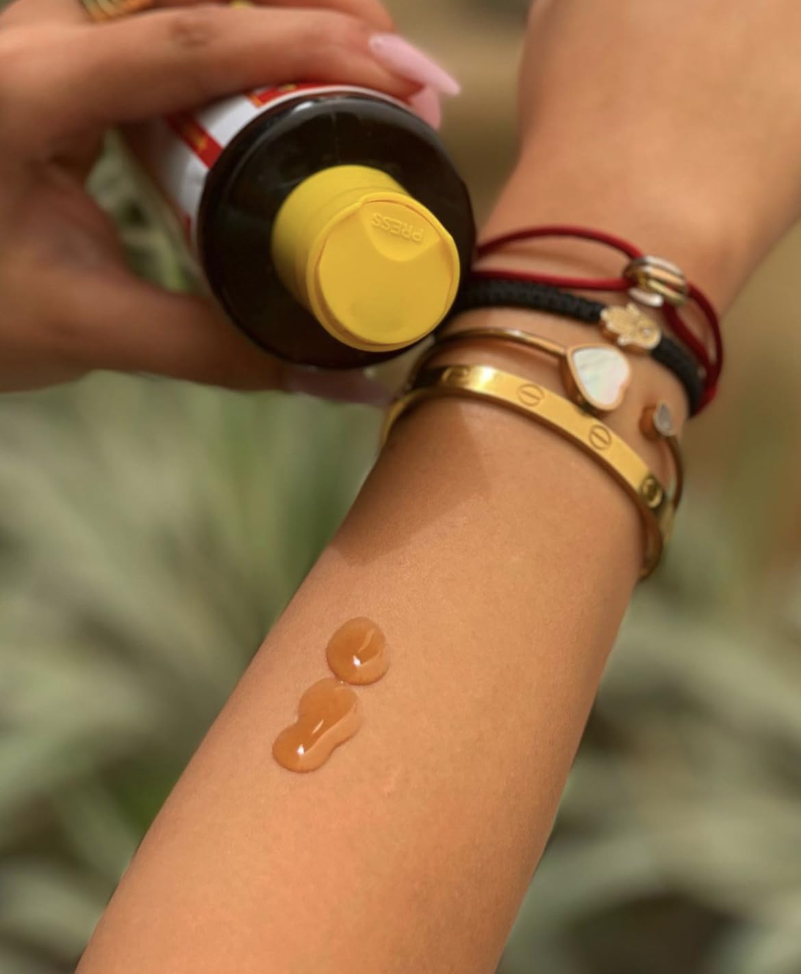 Close up of Maui Island Secret Browning Formula packaging