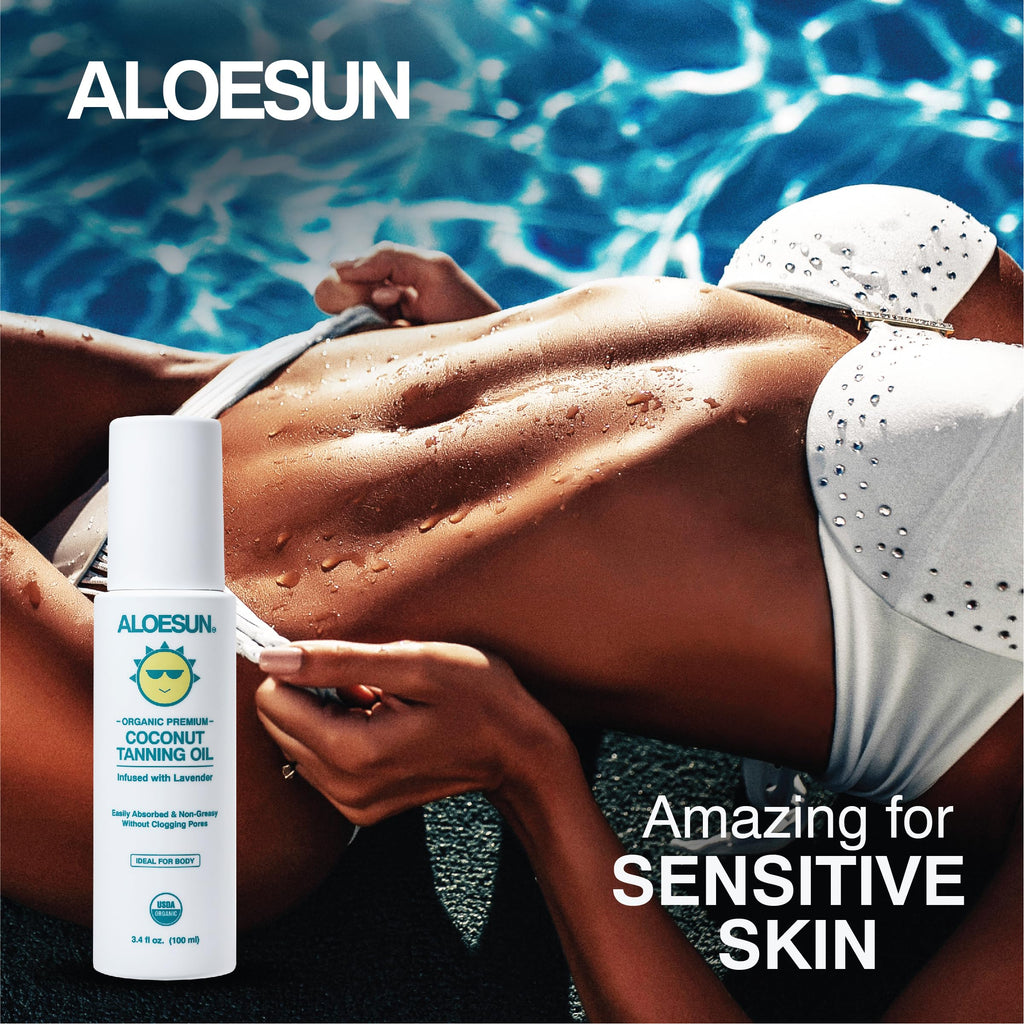 Aloesun tanning accelerator ingredients label detail