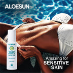 Aloesun tanning accelerator ingredients label detail