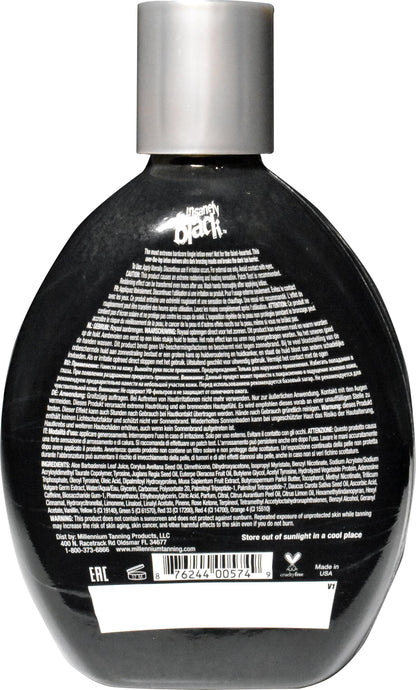 Millennium Tanning Insanely Black bronzing lotion texture