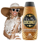 Elegant Sun tanning accelerator bottle back label details