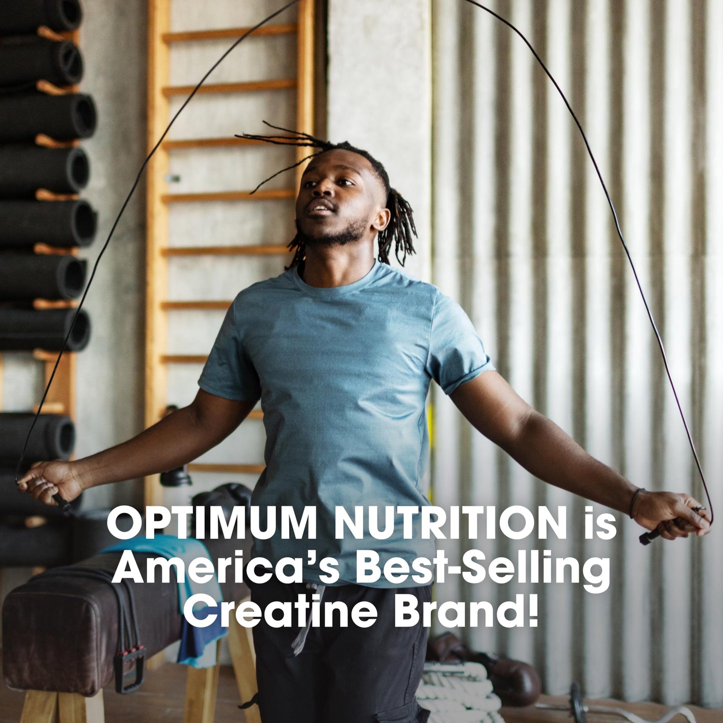 Optimum Nutrition Creatine Banned Substance Tested Certification Label View