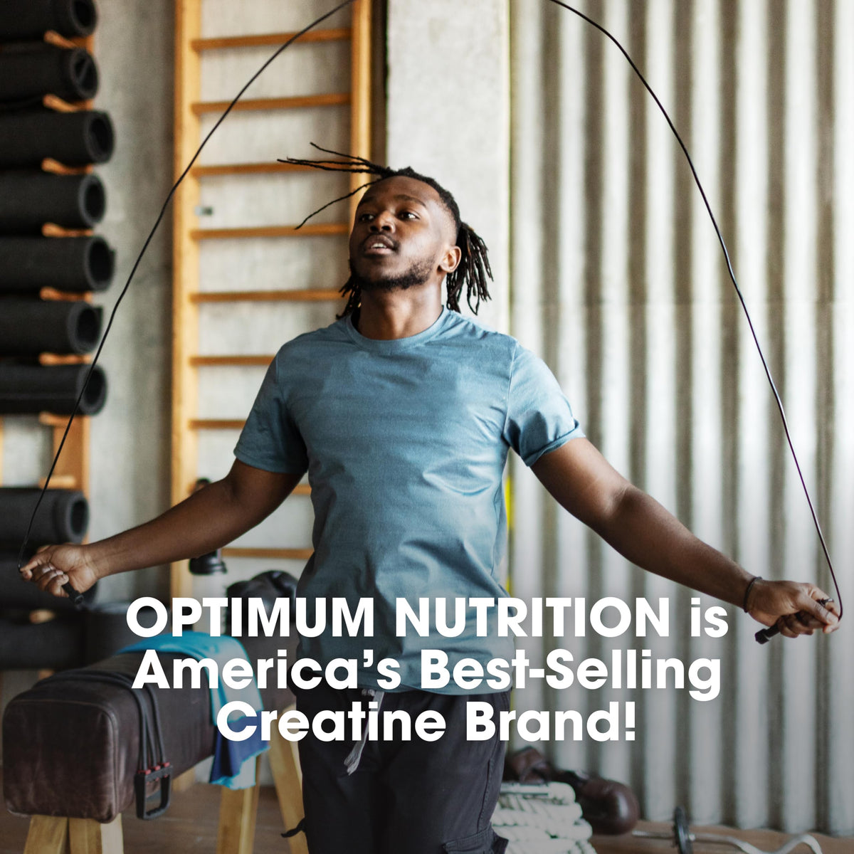 Dista-USA Optimum Nutrition micronized creatine container back label