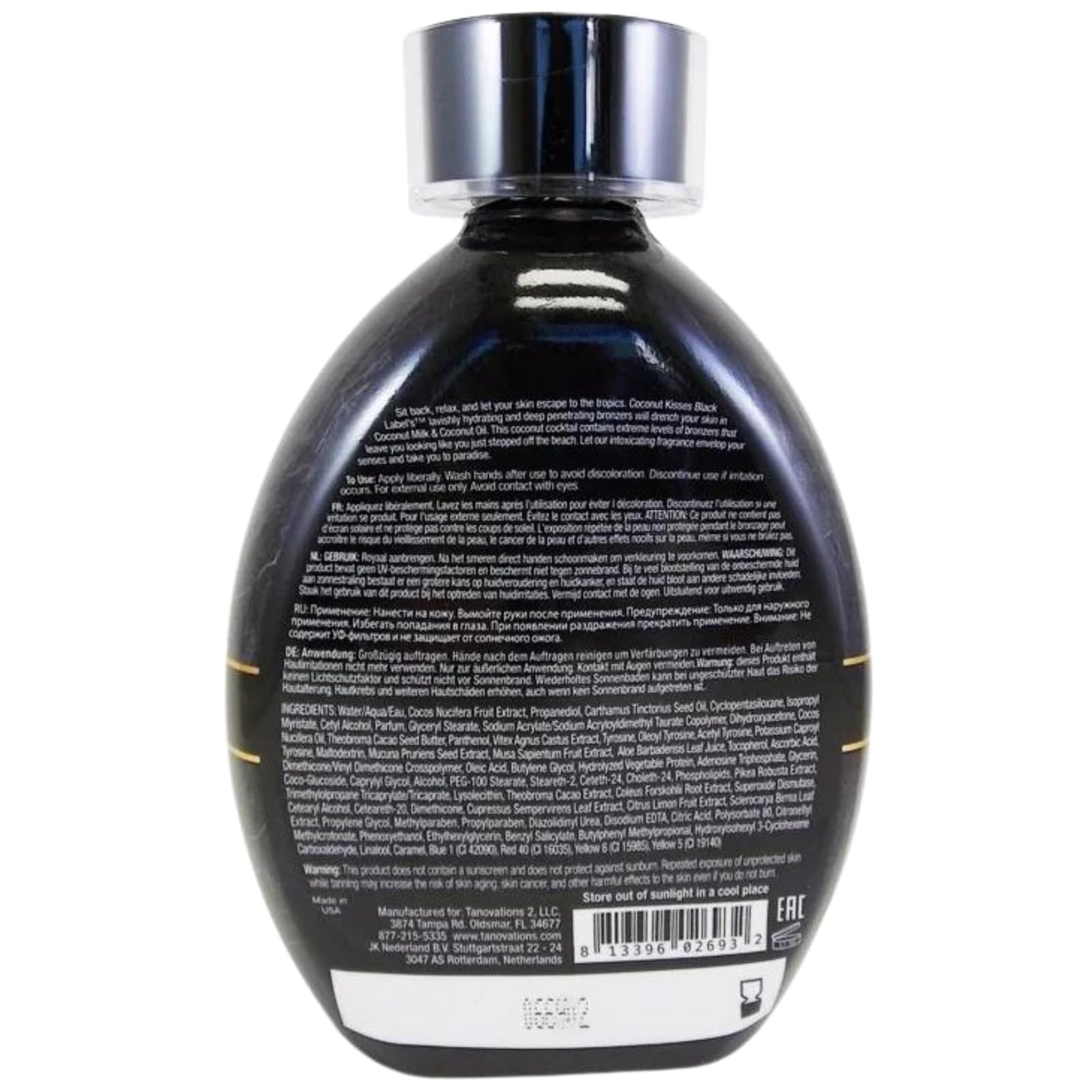 Ed Hardy Coconut Kisses Black Label hydrating bronzer packaging