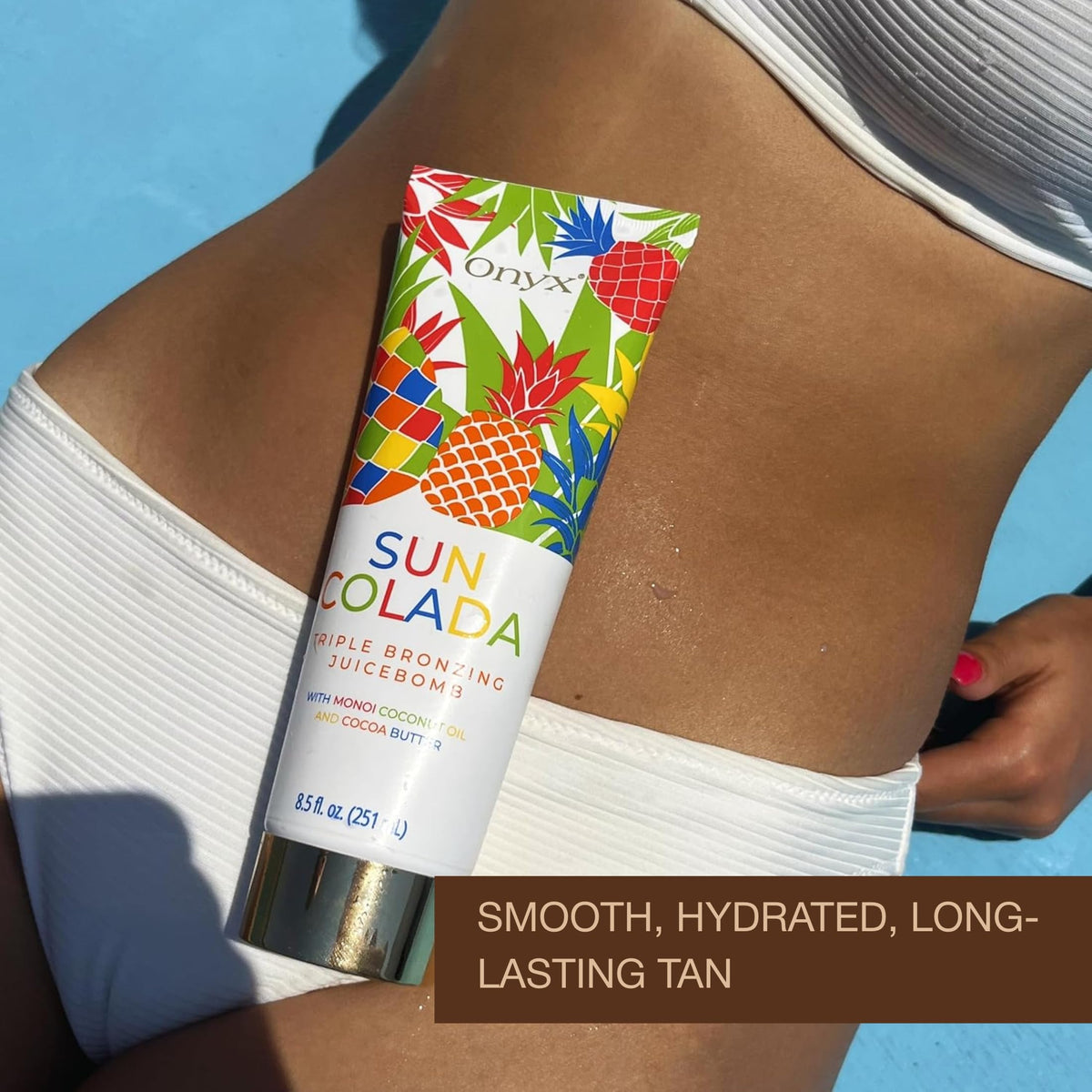 Onyx Suncolada premium packaging and branding layout