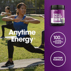 Close up of Optimum Nutrition Amino Energy supplement powder texture