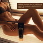 Onyx Black Caviar skincare lotion bottle studio shot