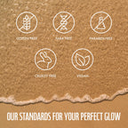 Brown Sugar Eternal Youth lotion bottle displayed with skin care elements