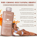 Watermelon flavored tanning drops product box angle shot