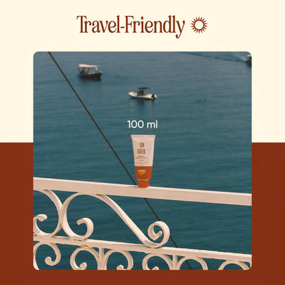 Tanning Club Tan De Soleil orange tanning balm retail box