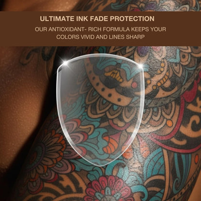 Onyx tattoo color enhancer tanning lotion packaging