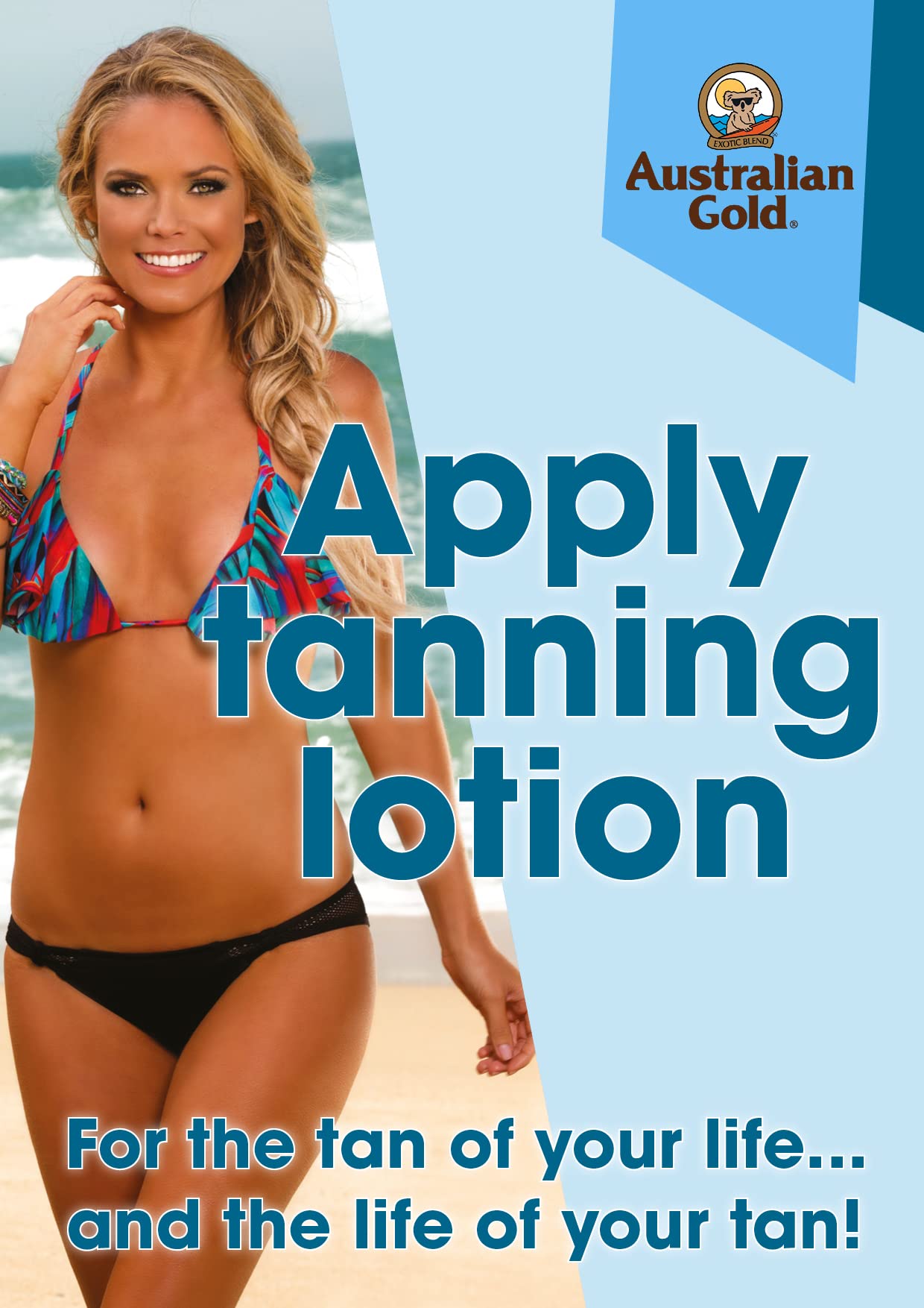 Australian Gold Dark Tanning Accelerator packaging details
