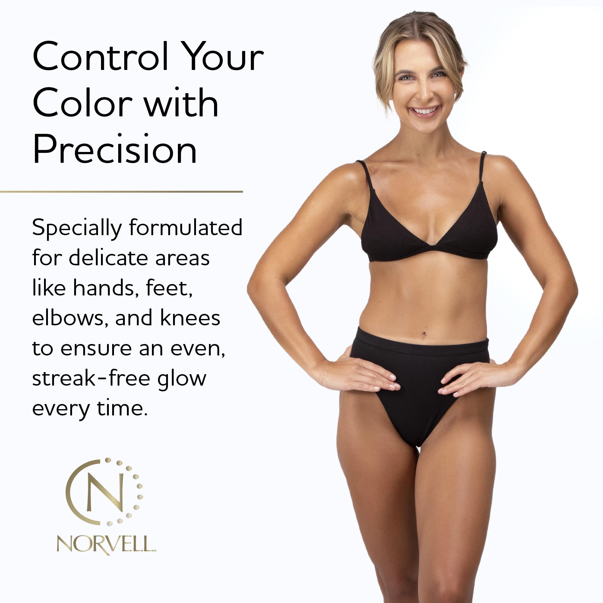 Close up of Norvell Pro Blending DHA Barrier Cream label