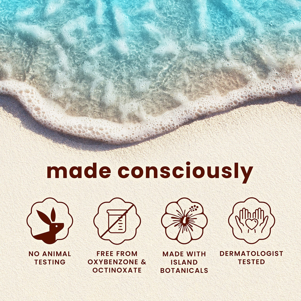 Hawaiian Tropic dry oil spray cap and top angle view
