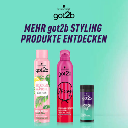 Schwarzkopf Got2B lightweight vegan hair volumizing powder packaging