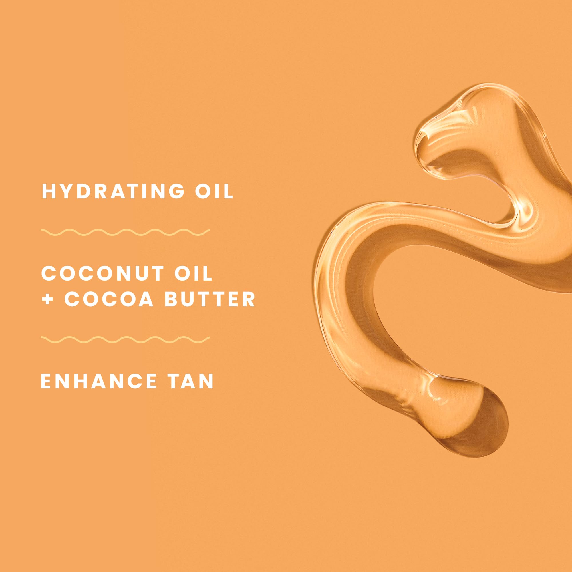 Back of Hawaiian Tropic tanning oil bottle showing ingredients