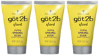 Three pack of Got2B Glued Spiking Glue for long lasting gravity defying mens hairstyles and eyebrow styling.
