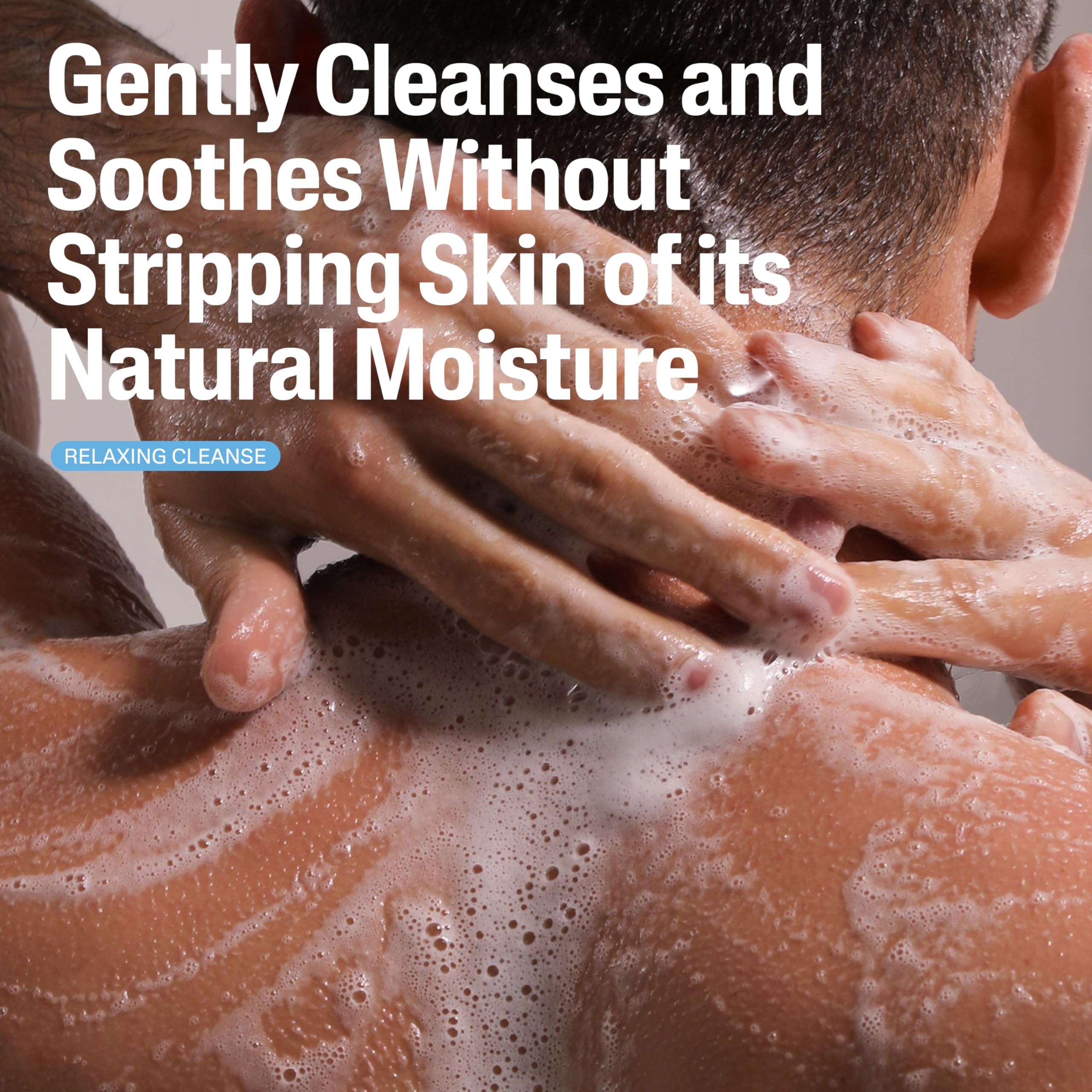 Cetaphil Ultra Gentle Soothing Body Wash back label with ingredients and directions