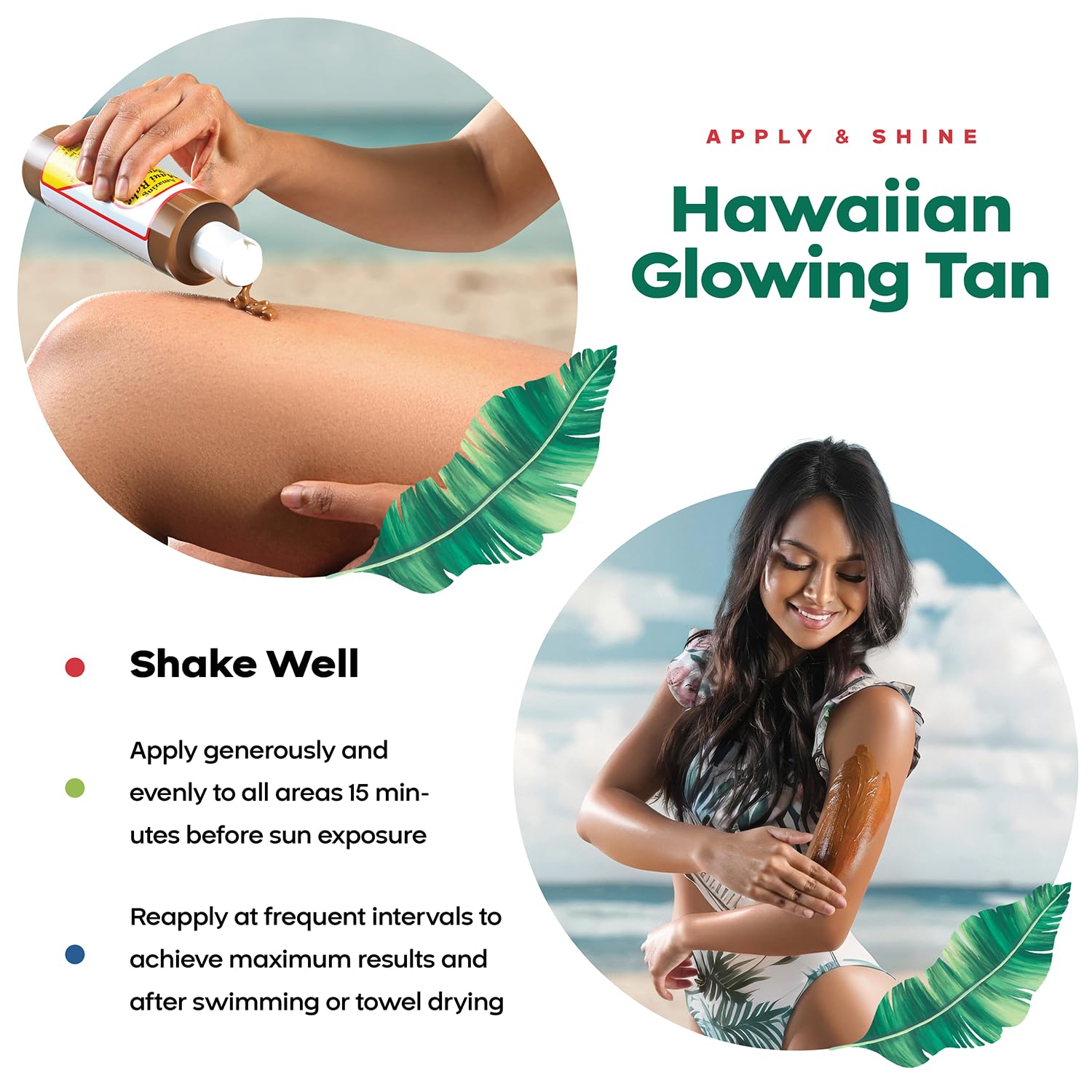 Maui Babe Browning Lotion made in USA product display