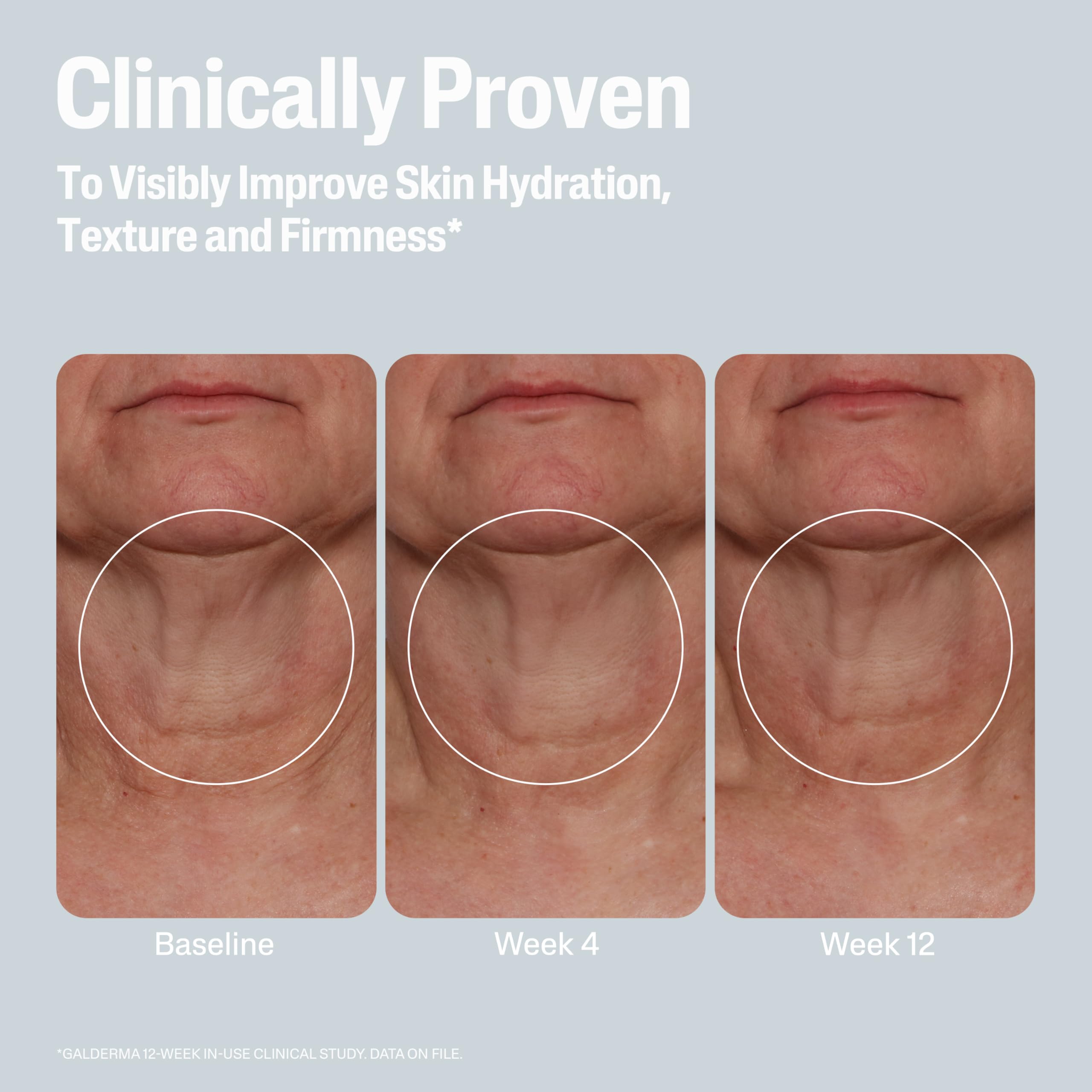 Dermatologist-developed Cetaphil firming cream for crepey sensitive skin product view