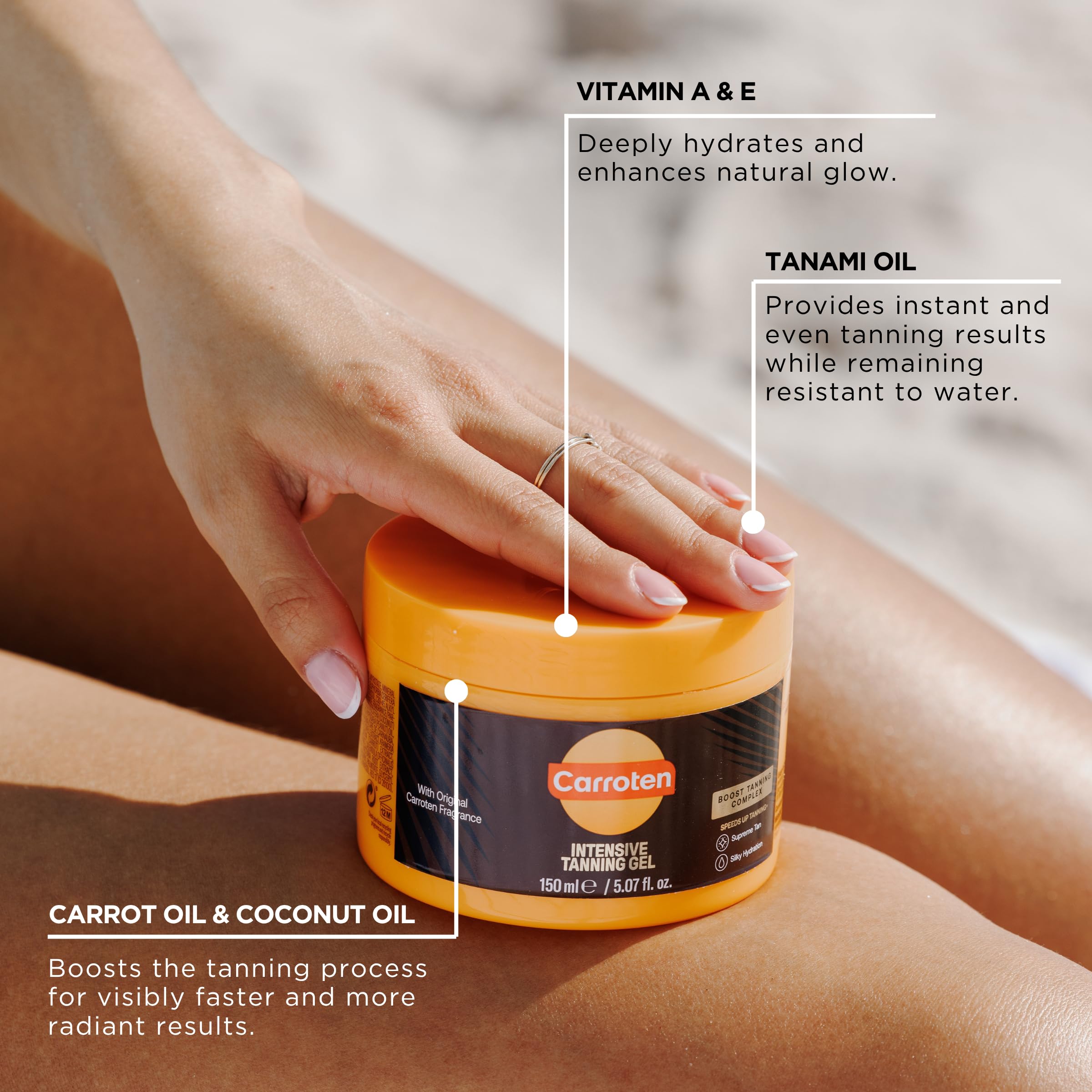 Authentic USA imported Carroten skincare product