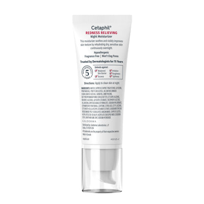 Hypoallergenic Cetaphil facial moisturizer skincare bottle displaying brand logo